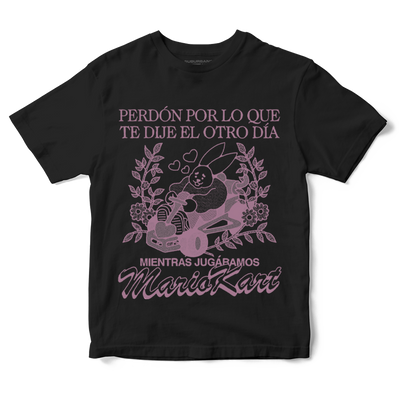 Polera Perdóname (Mariokart)