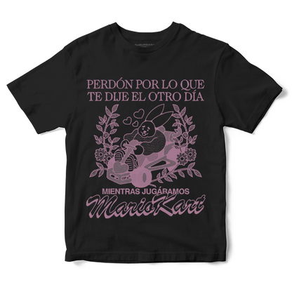 Polera Perdóname (Mariokart)