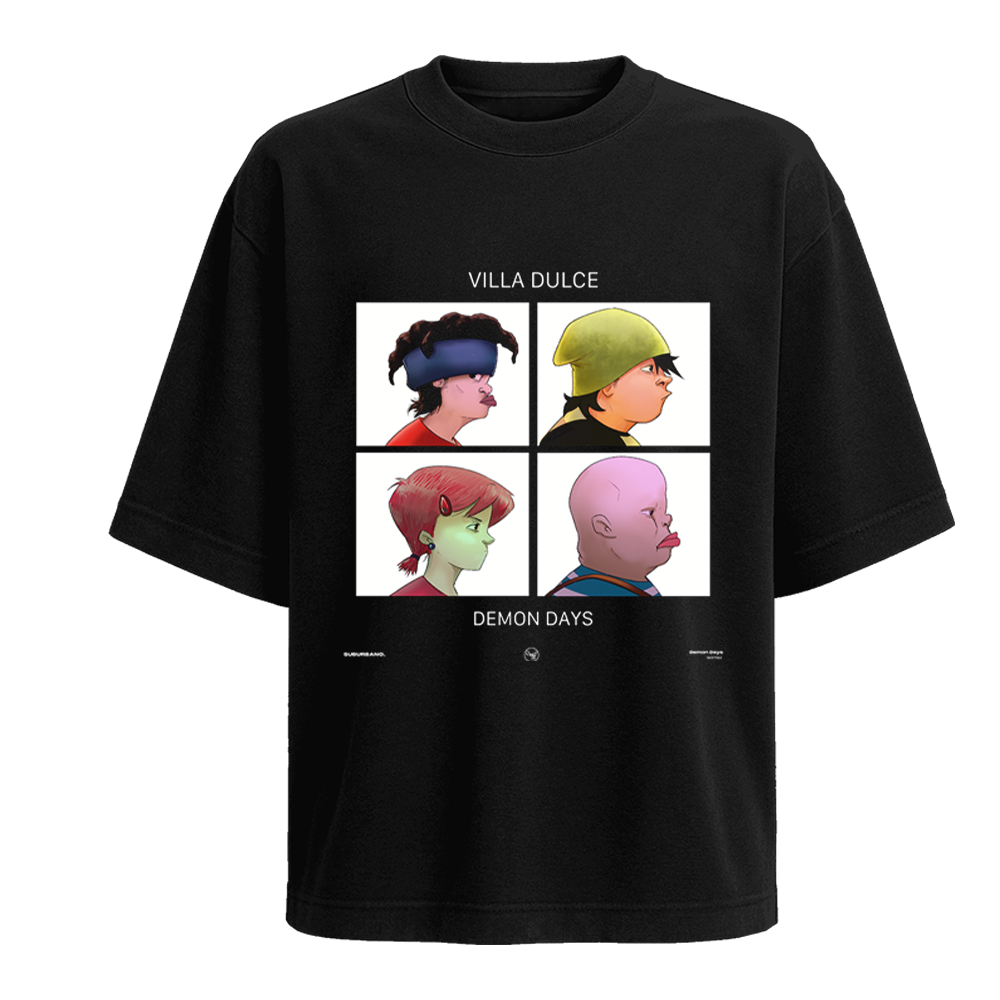 Polera Demon Days - Gorillaz (Villa Dulce)