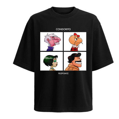 Polera Demon Days - Gorillaz (Condorito)
