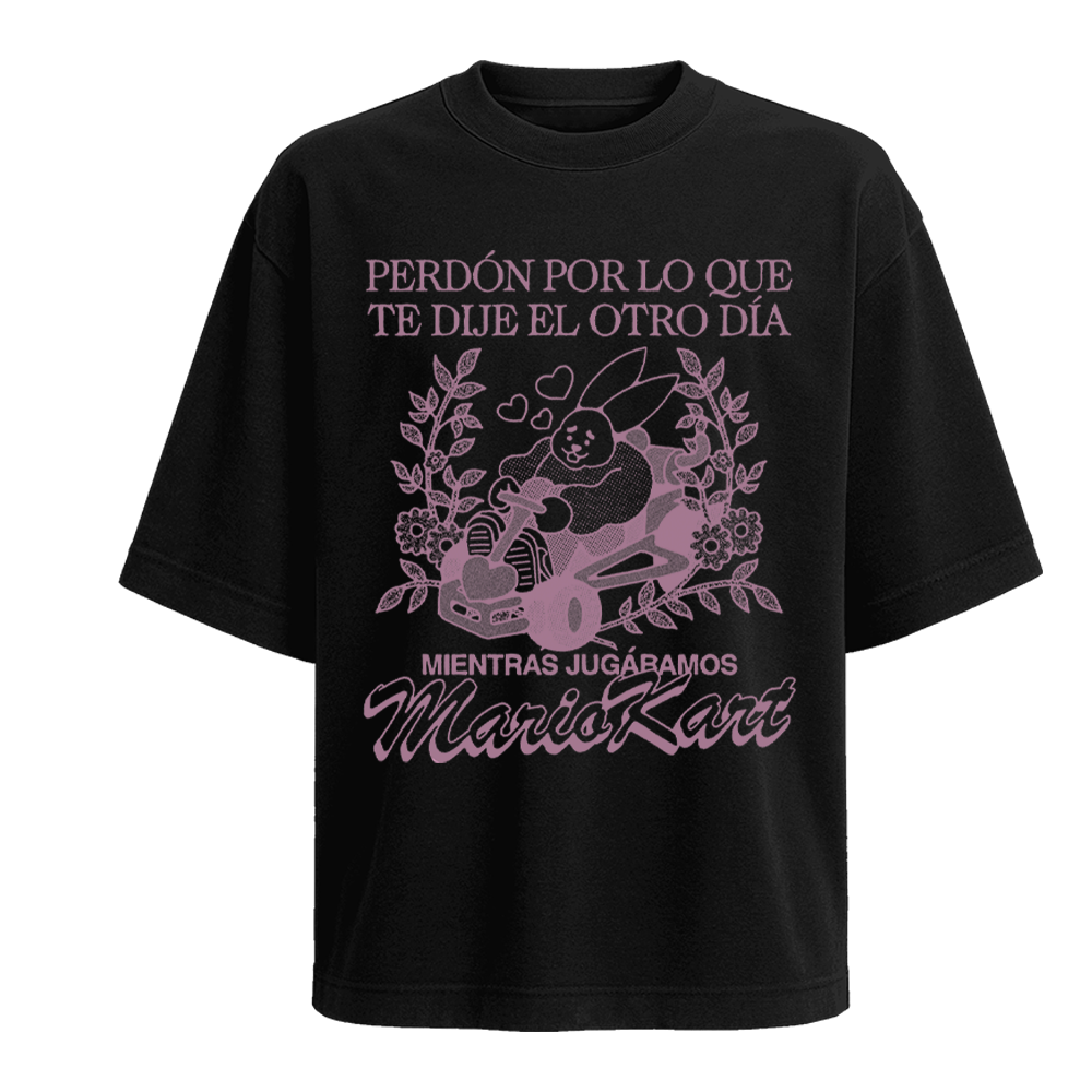 Polera Perdóname (Mariokart)