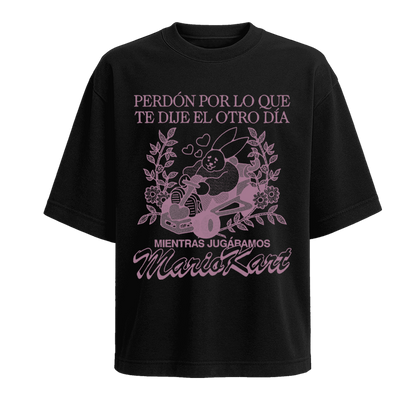 Polera Perdóname (Mariokart)