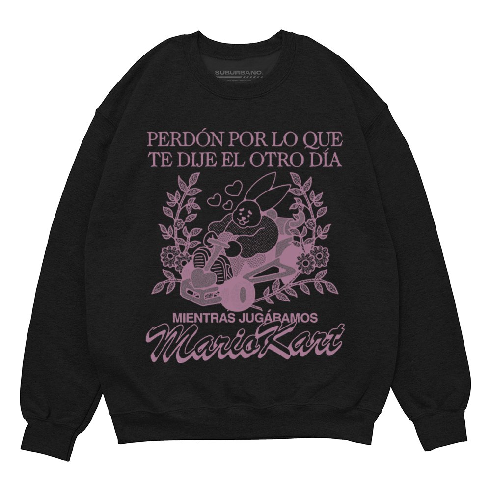Polera Perdóname (Mariokart)