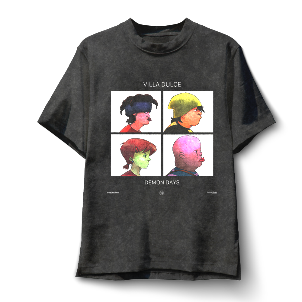 Polera Demon Days - Gorillaz (Villa Dulce)