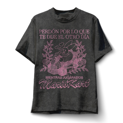 Polera Perdóname (Mariokart)