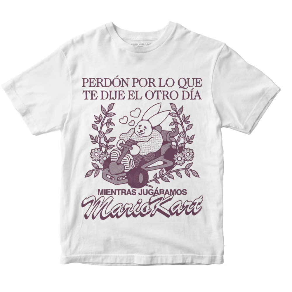 Polera Perdóname (Mariokart)