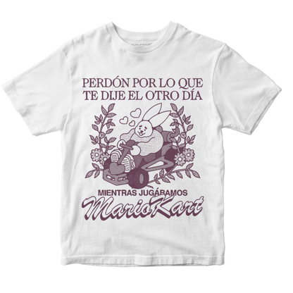 Polera Perdóname (Mariokart)
