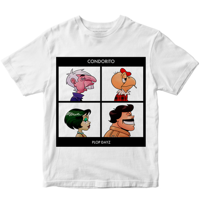 Polera Demon Days - Gorillaz (Condorito)
