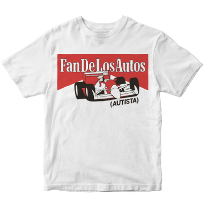 Polera Fan de los autos (Autista)