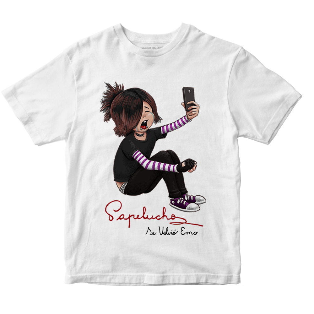 Polera Papelucho Emo