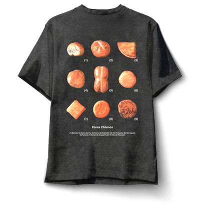 Polera Panes Chilenos - Espalda