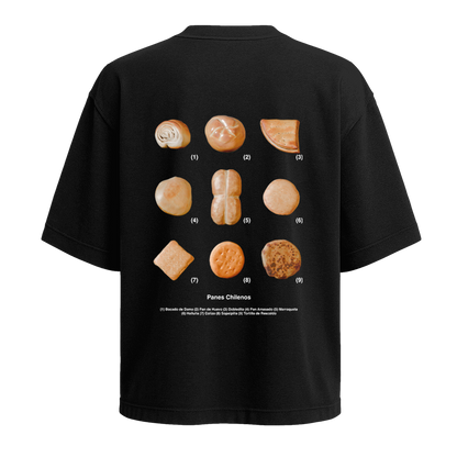 Polera Panes Chilenos - Espalda