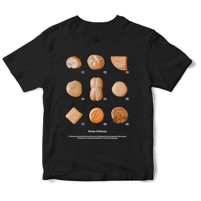 Polera Panes Chilenos - Espalda