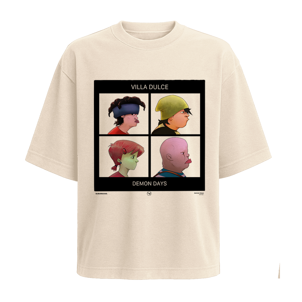 Polera Demon Days - Gorillaz (Villa Dulce)