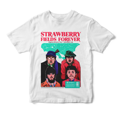 Polera Strawberry Fields Forever - The Beatles