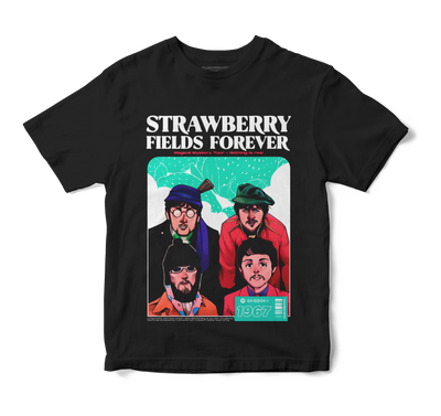 Polera Strawberry Fields Forever - The Beatles
