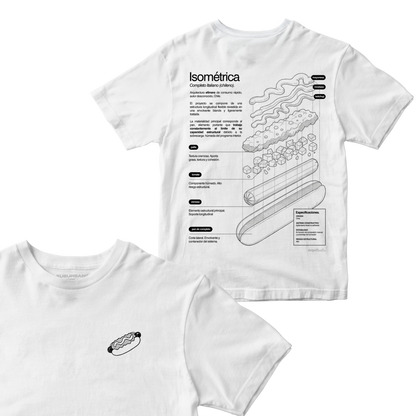 Polera Completo (Isométrica) - Espalda