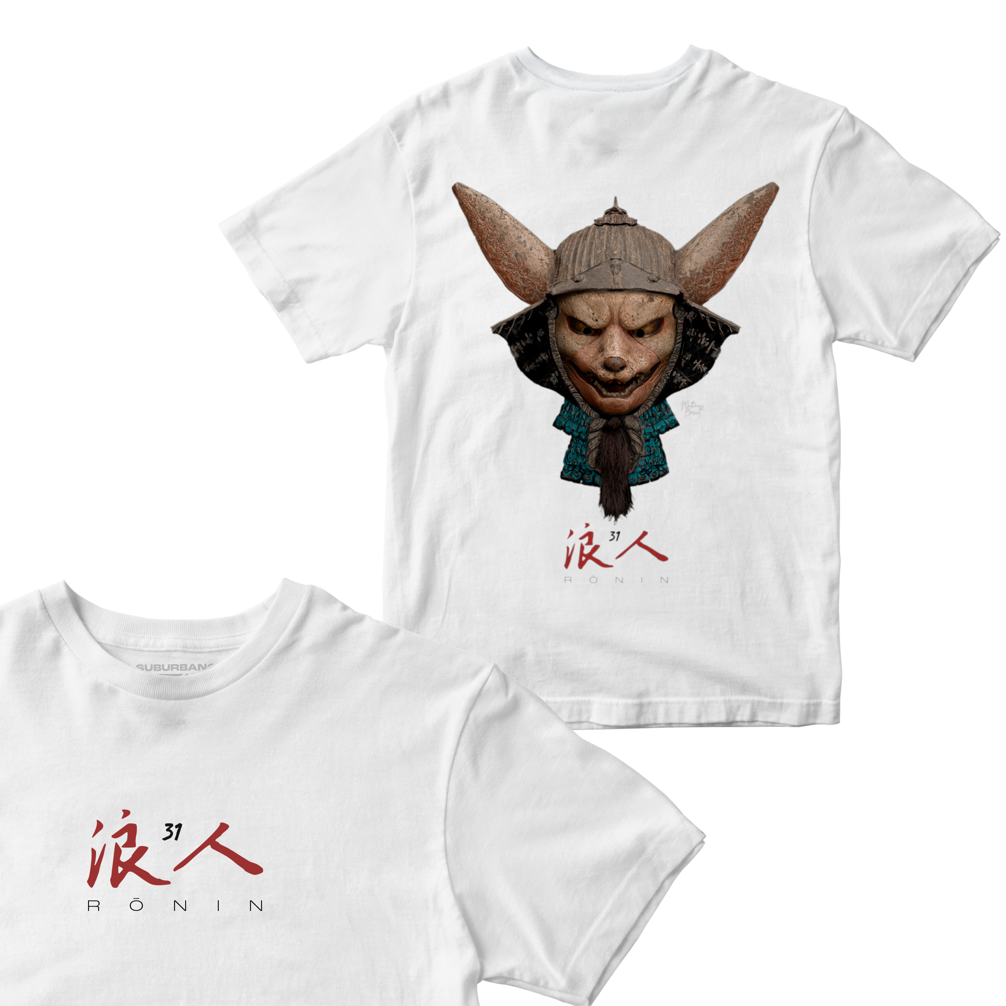 Polera Ronin Mario Hugo - Espalda