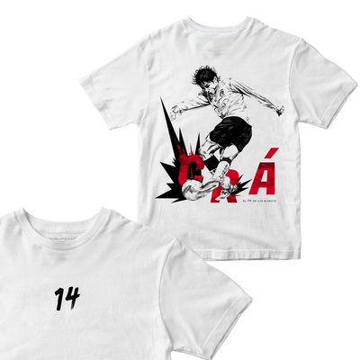 Polera 14 de los blancos / Matías Fernandez- Espalda