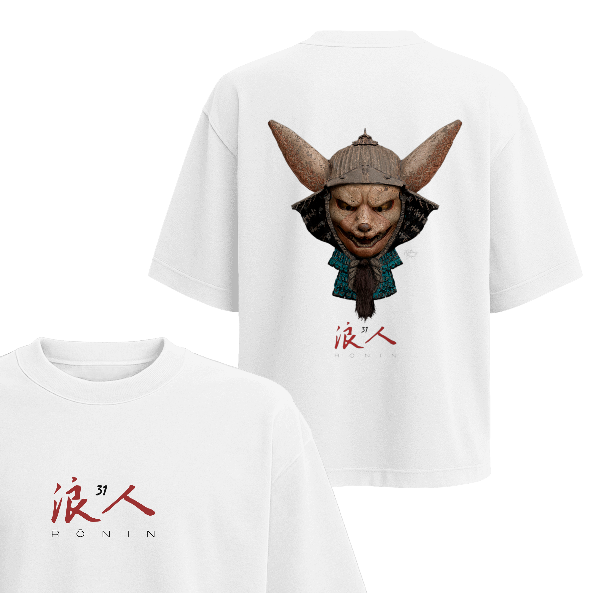 Polera Ronin Mario Hugo - Espalda