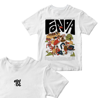 Polera Fonda - Espalda (Color)