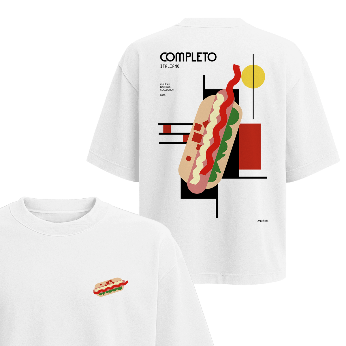 Polera Completo (Bauhaus) - Espalda