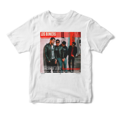 Polera Canción de Lejos - Los Bunkers