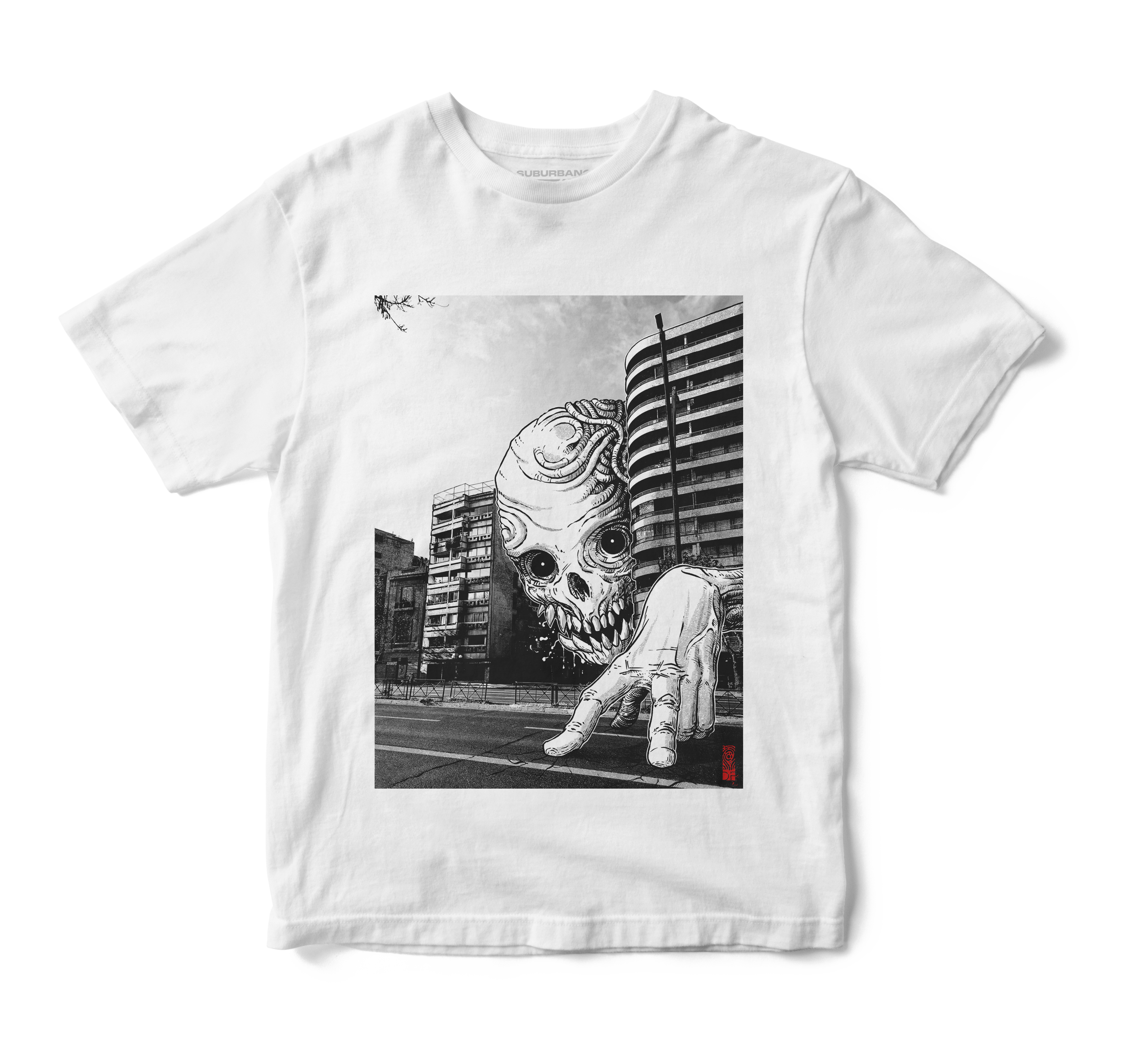 Polera Creepy Neighbor V1