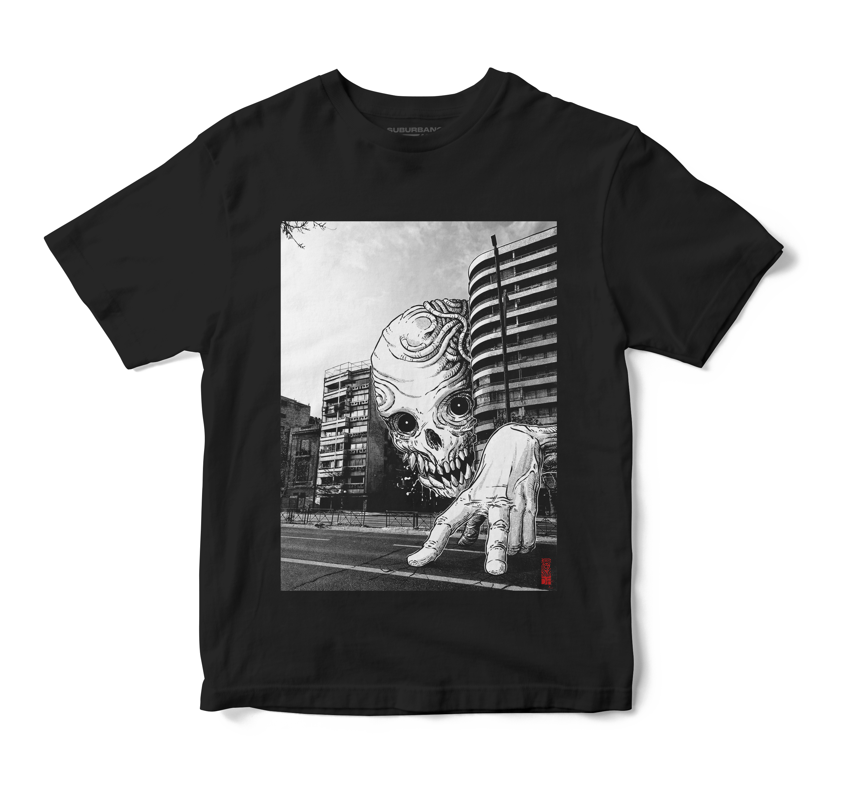 Polera Creepy Neighbor V1