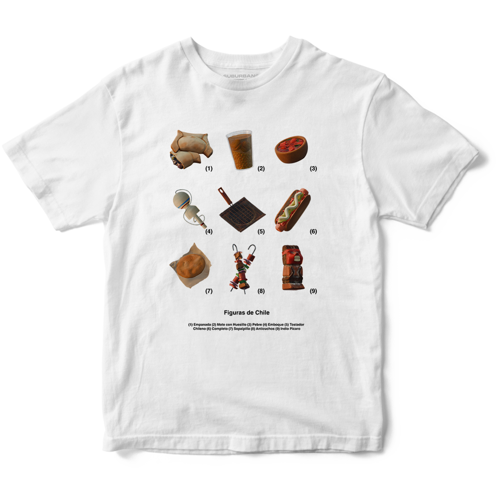 Polera Figuras de Chile