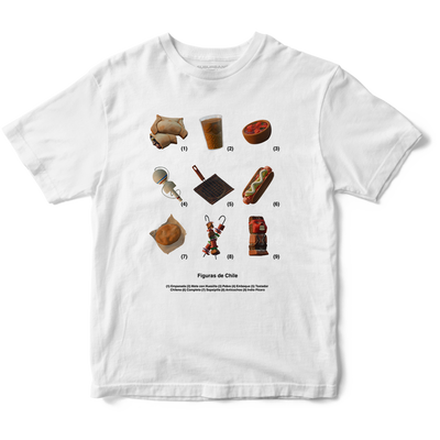 Polera Figuras de Chile