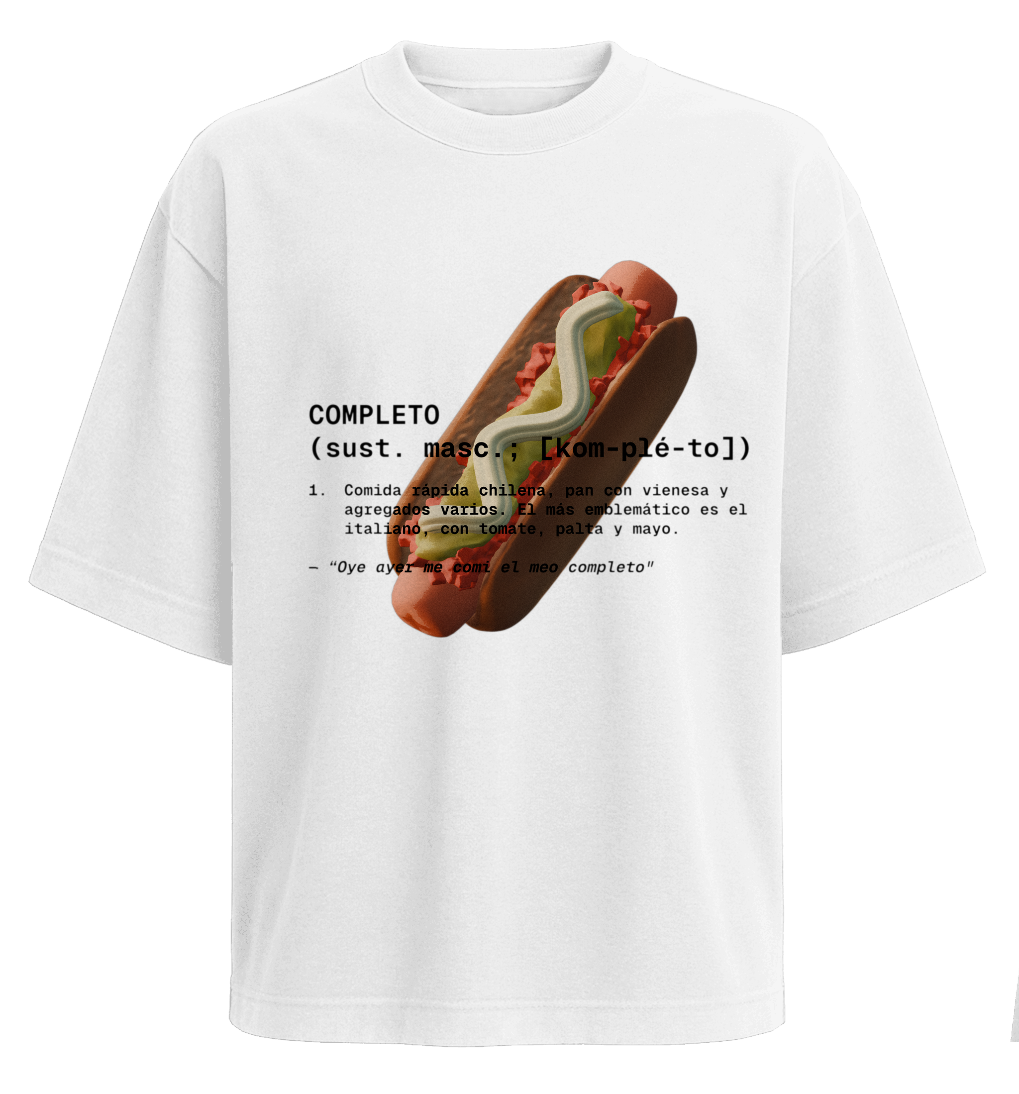 Polera Completo Chileno
