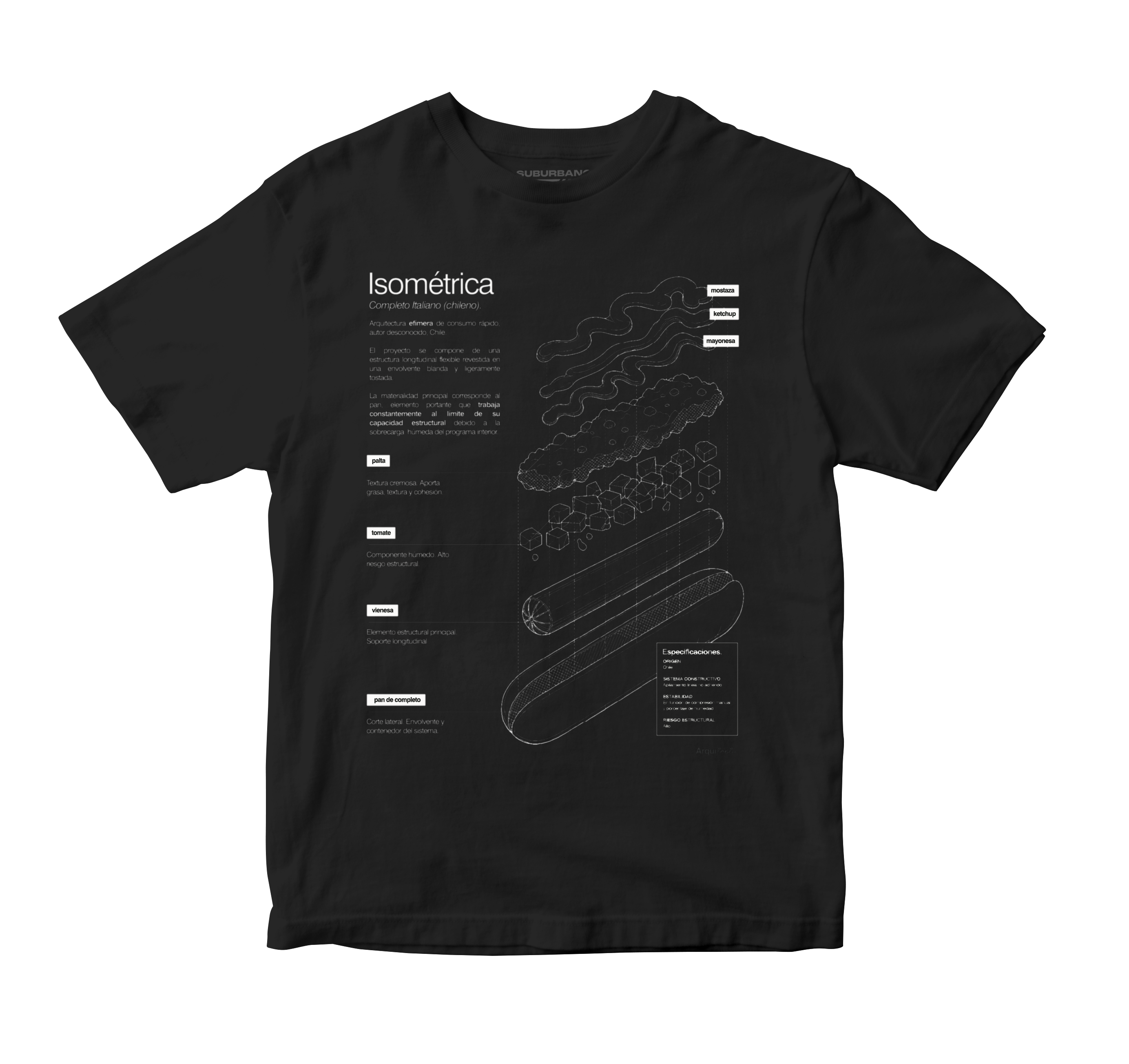 Polera Completo (Isométrica)