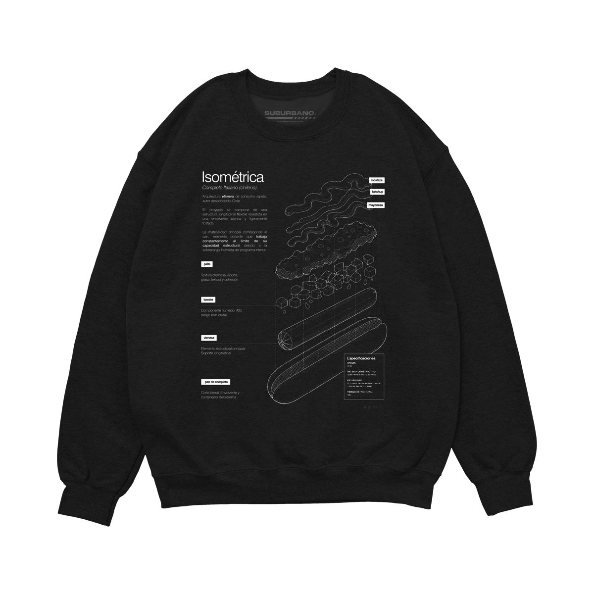 Polera Completo (Isométrica)