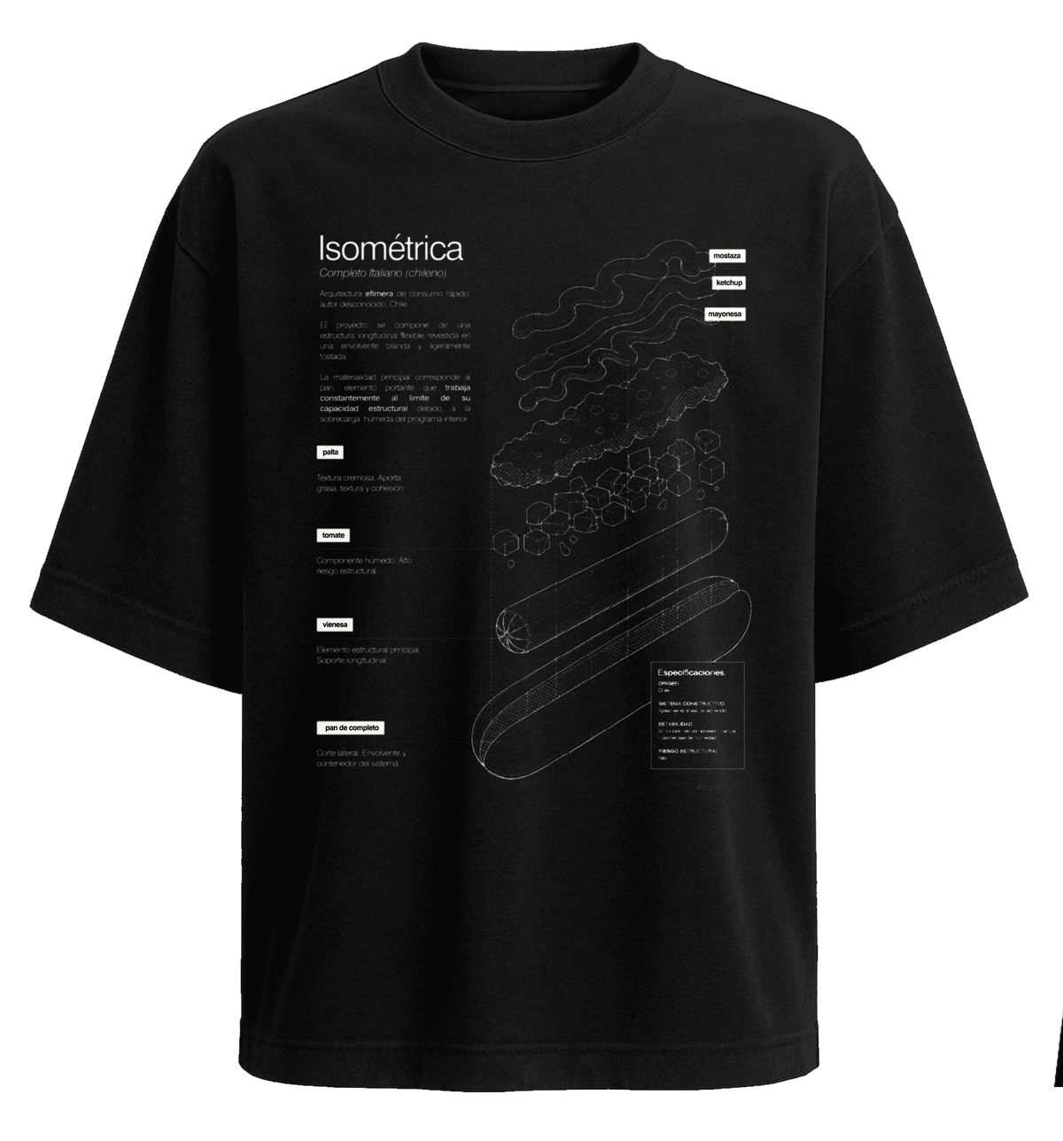 Polera Completo (Isométrica)
