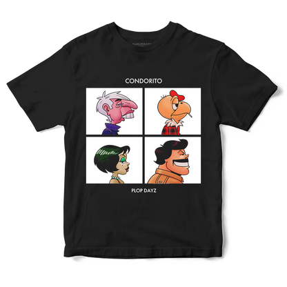 Polera Demon Days - Gorillaz (Condorito)