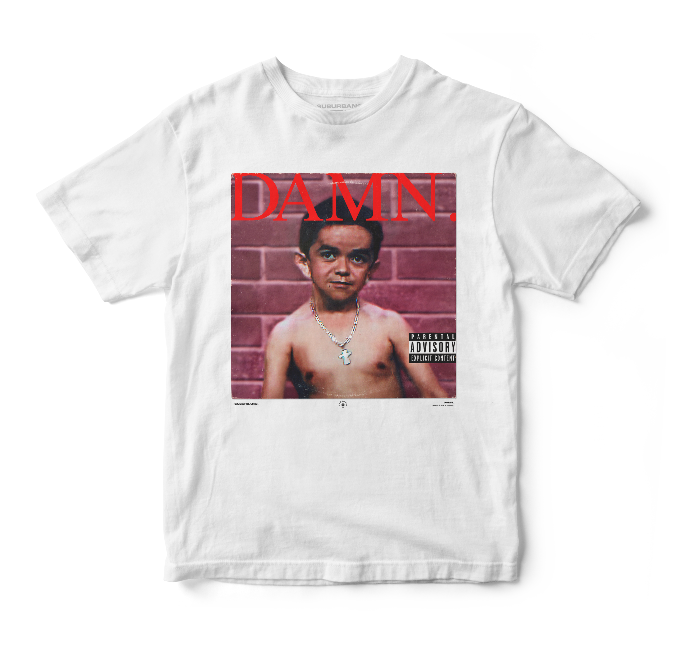 Polera Damn - Kendrick Lamar