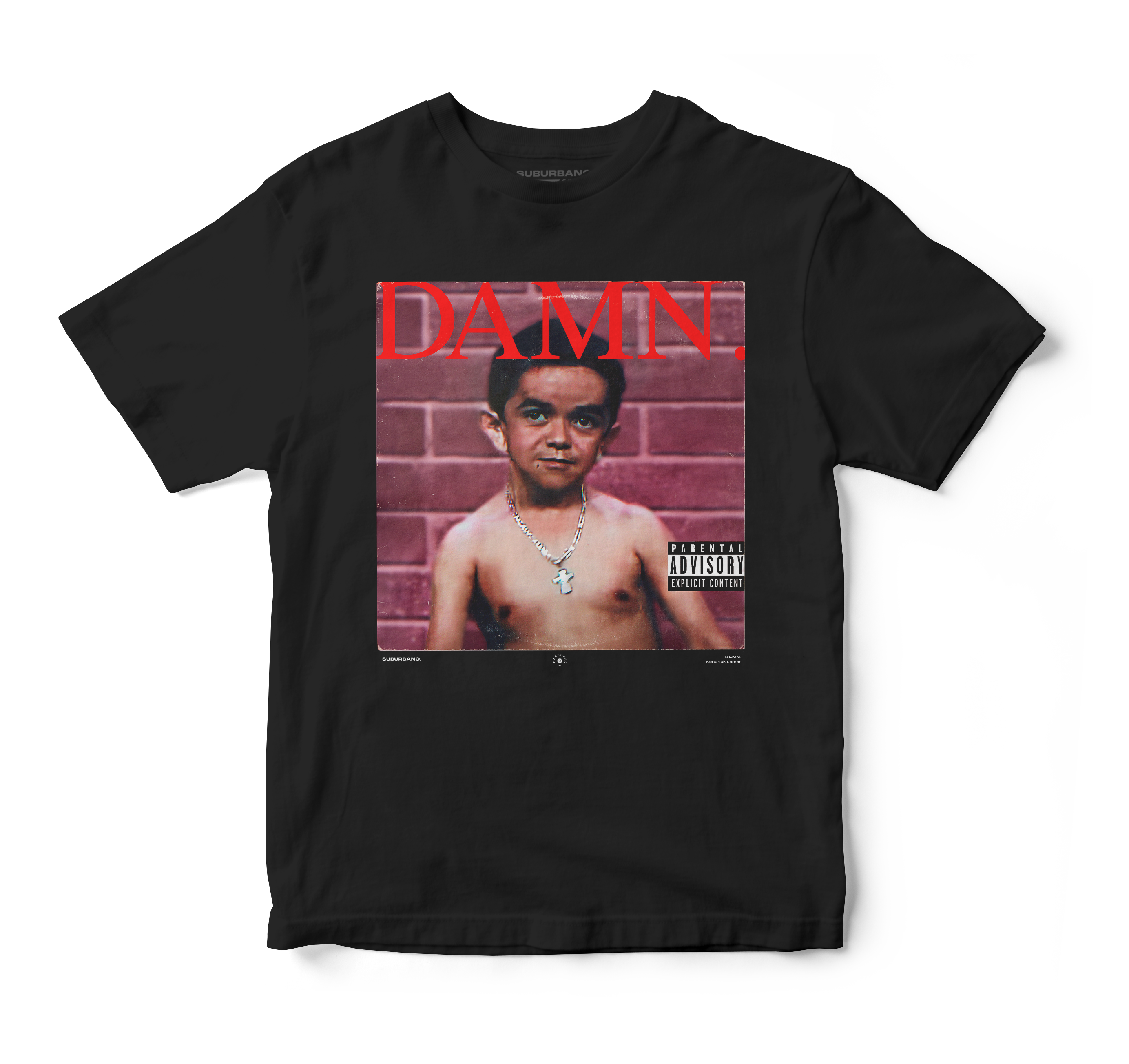 Polera Damn - Kendrick Lamar