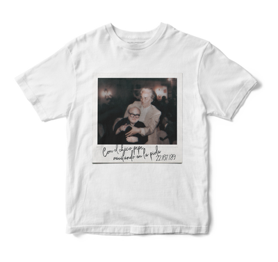Polera Danny DeVito y Nicanor Parra