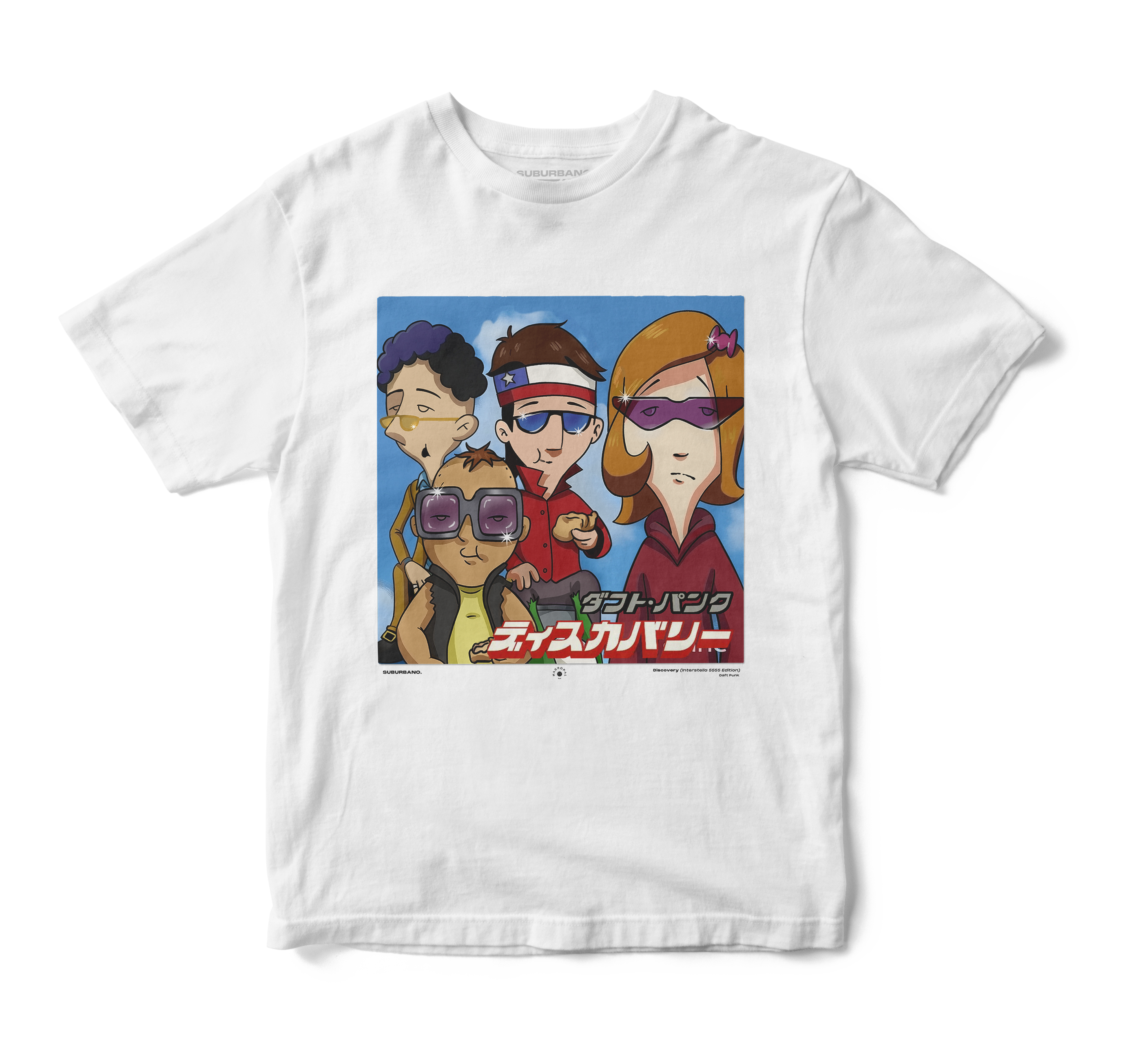 Polera Discovery - Daft Punk