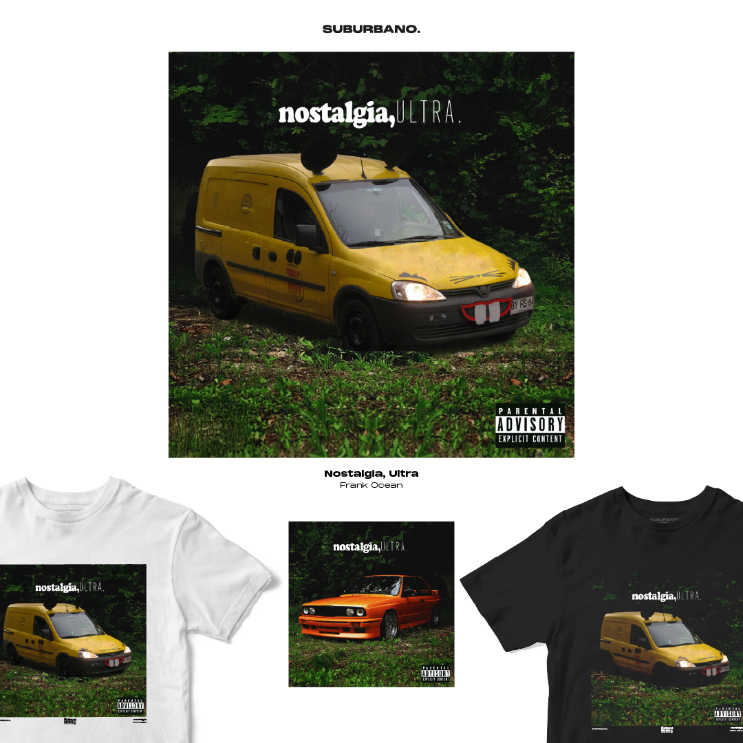 Polera Nostalgia, Ultra - Frank Ocean