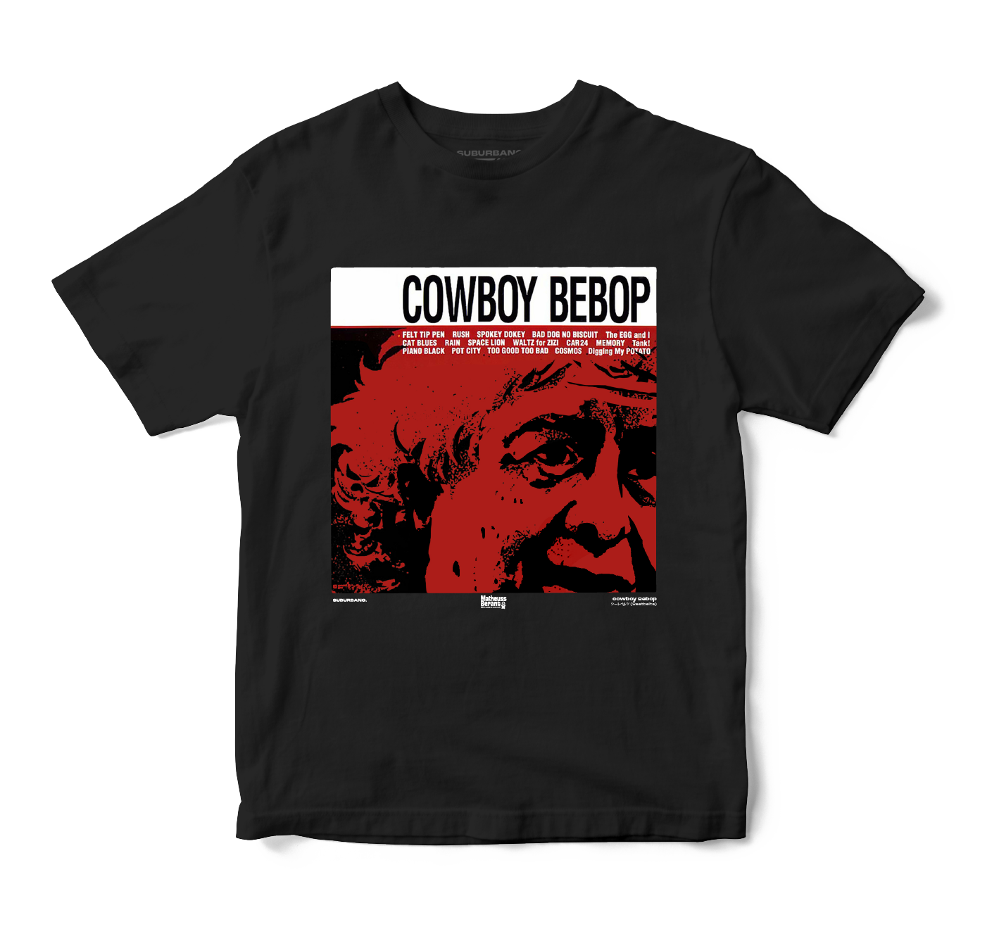 Polera Cowboy Bebop - The Seatbelts