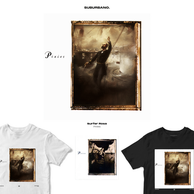 Polera Surfer Rosa - Pixies