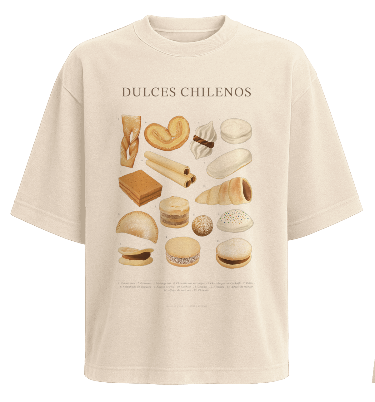 Polera Dulces Chilenos