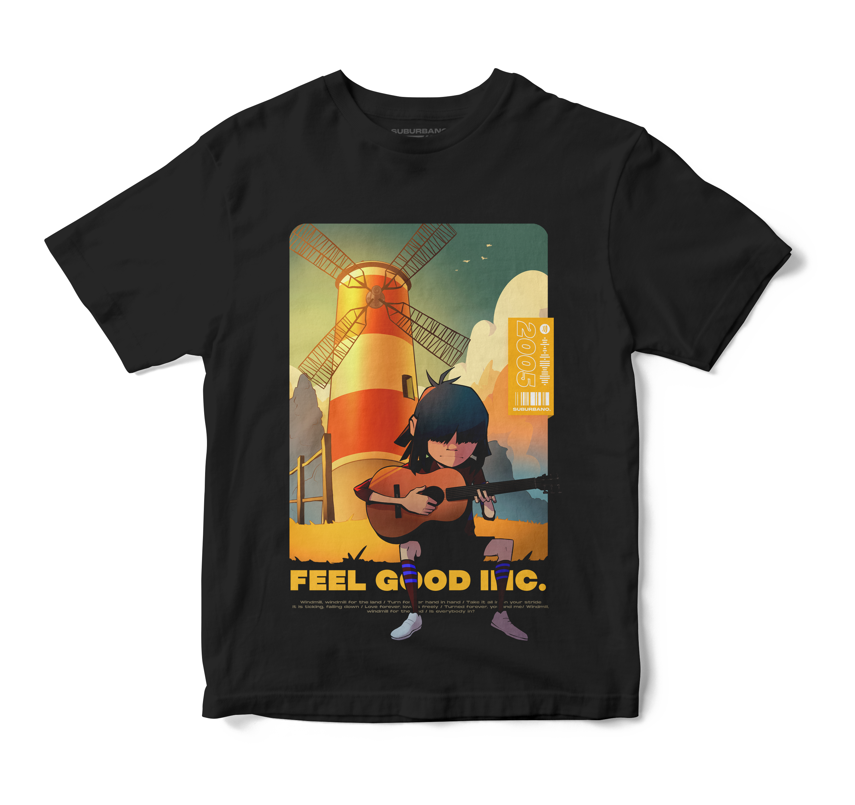 Polera Feel Good Inc. - Gorillaz