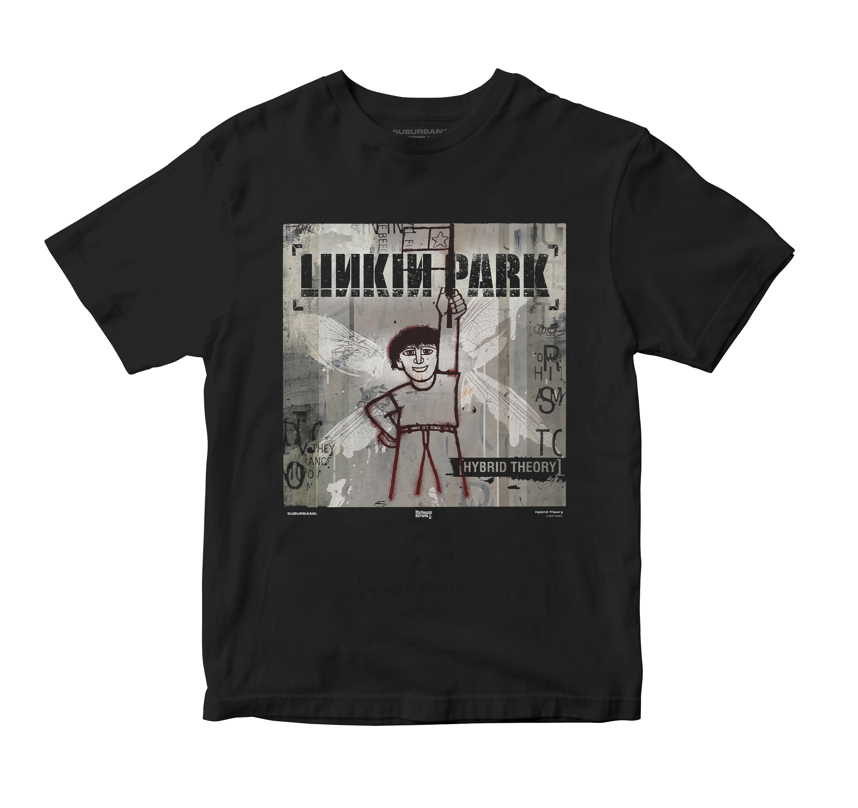 Polera Hybrid Theory - Linkin Park V1