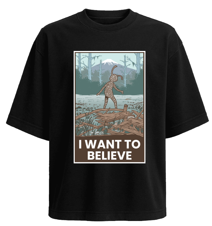 Polera I Want to Believe