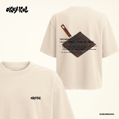 Polera Tostador (es Chileno) - Espalda