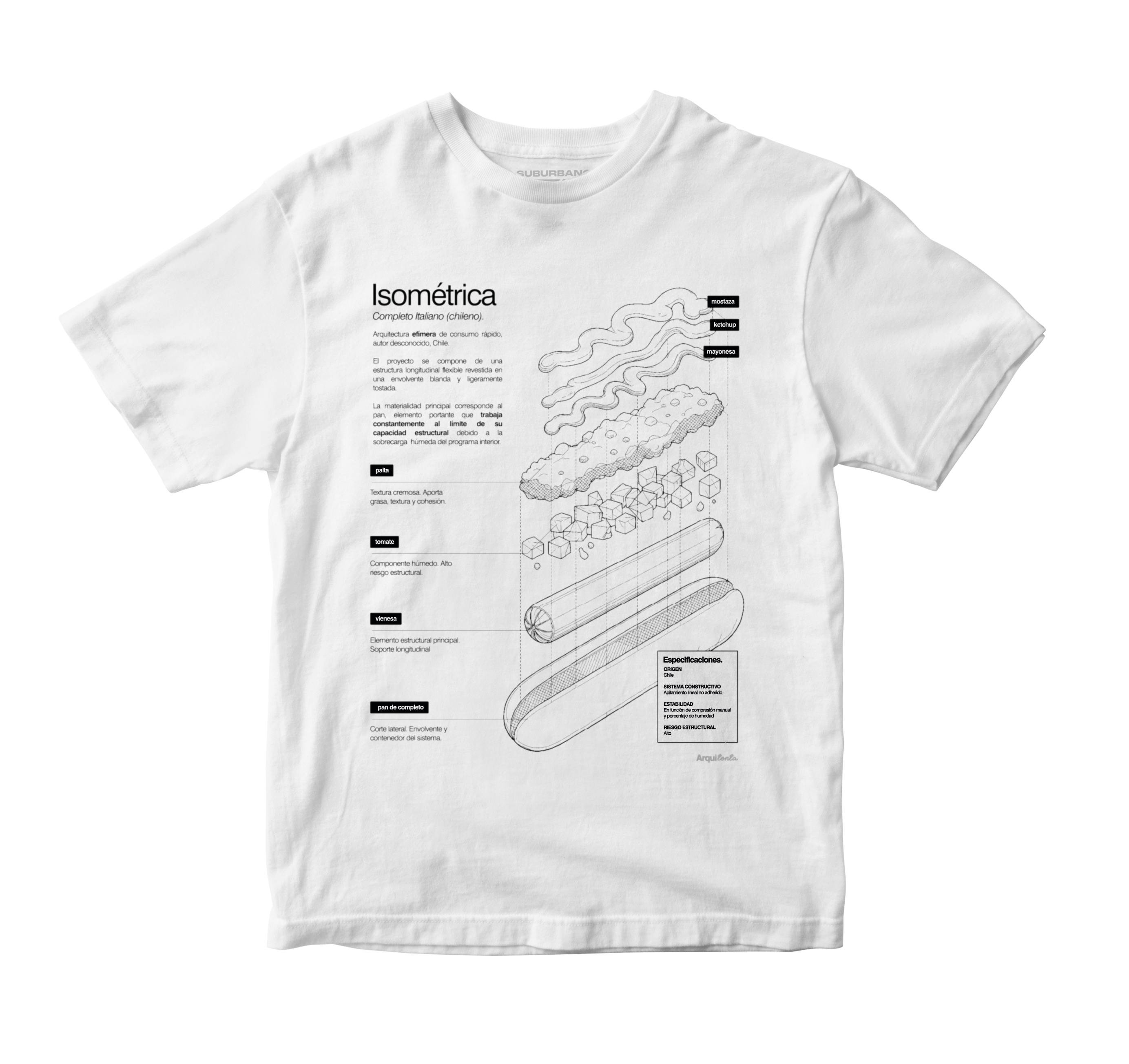 Polera Completo (Isométrica)