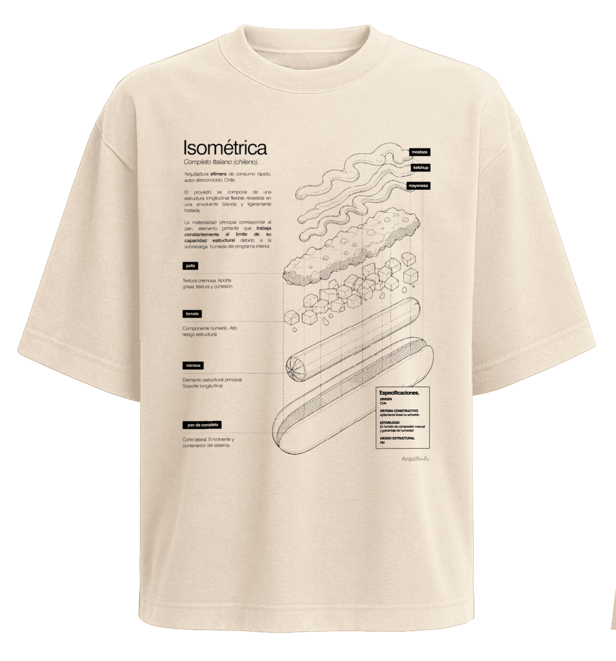 Polera Completo (Isométrica)